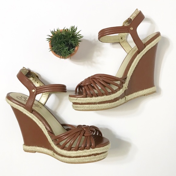 Seychelles Shoes - Seychelles Harlow Brown Wedge Sandals Brai…